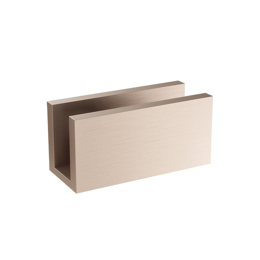 Glass Fixing U Bracket - Champagne