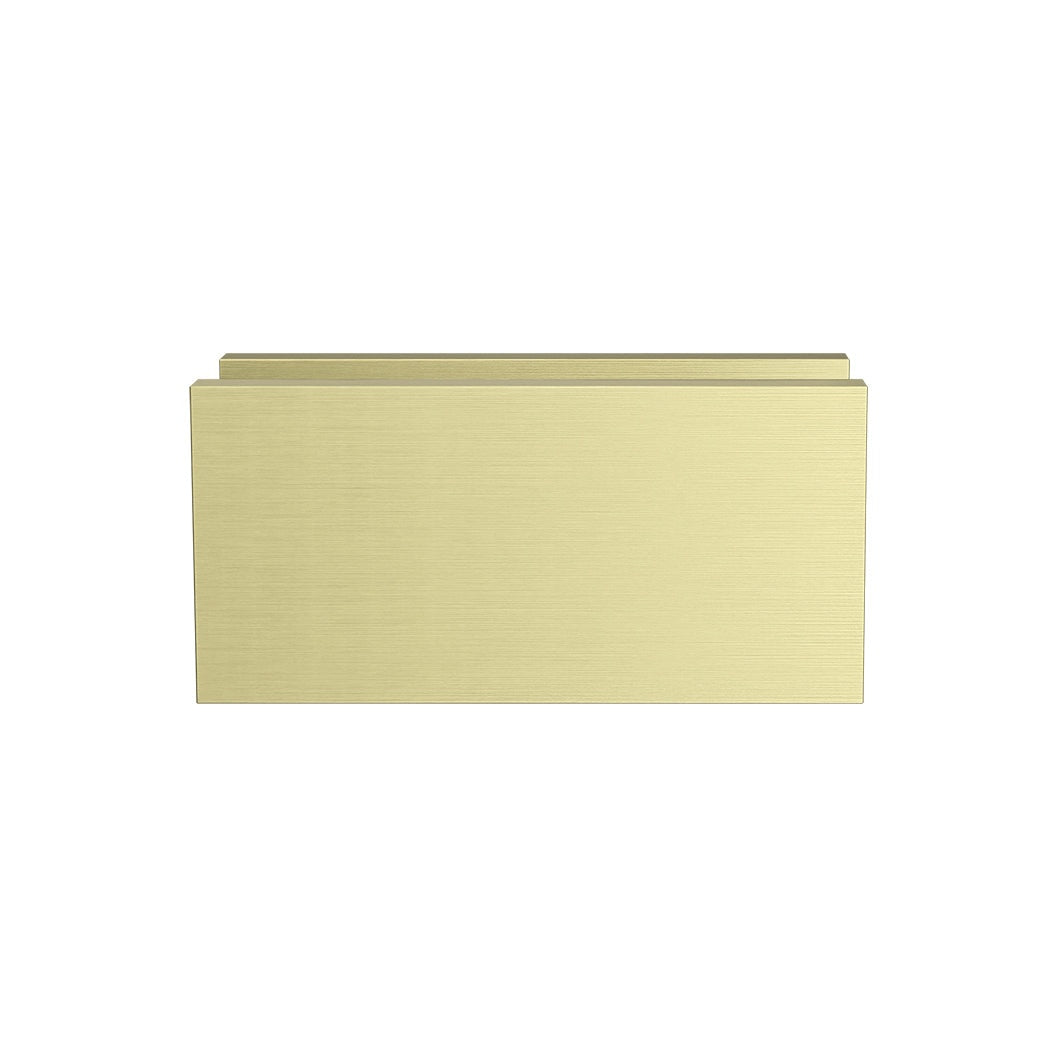 Glass Fixing U Bracket - Tiger Bronze