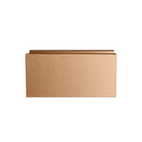 Glass Fixing U Bracket - Lustre Bronze