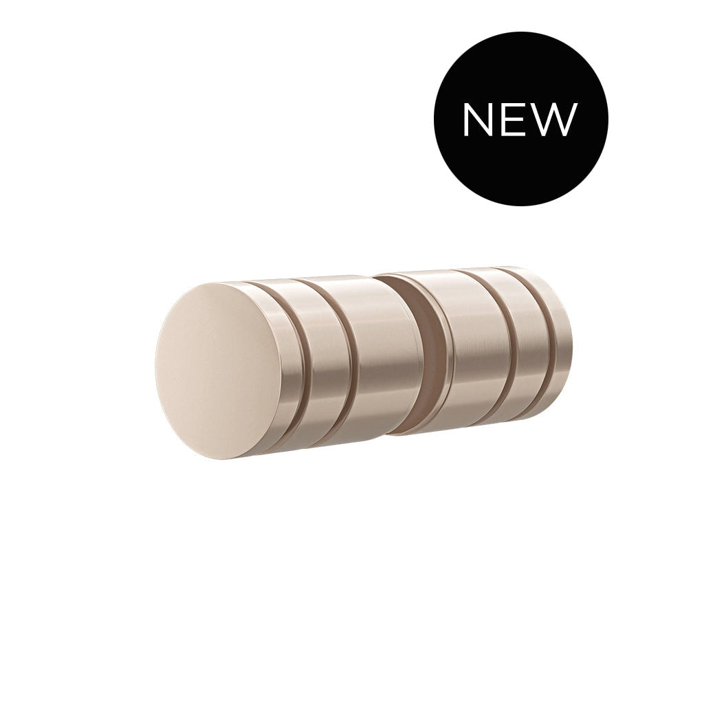 Shower Door Round Handle - front view, bathroom accessory