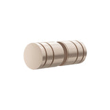 Shower Door Round Handle - side profile view, bathroom accessory