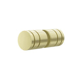 Shower Door Round Handle - finish and profile close-up