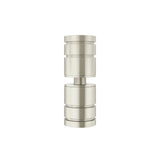 Shower Door Round Handle in Brushed Nickel - front view