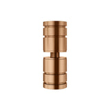Shower Door Round Handle - Lustre Bronze