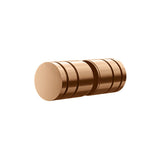 Shower Door Round Handle - Lustre Bronze