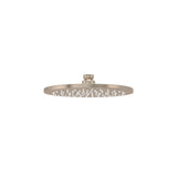 Round Shower Rose 200mm - Champagne