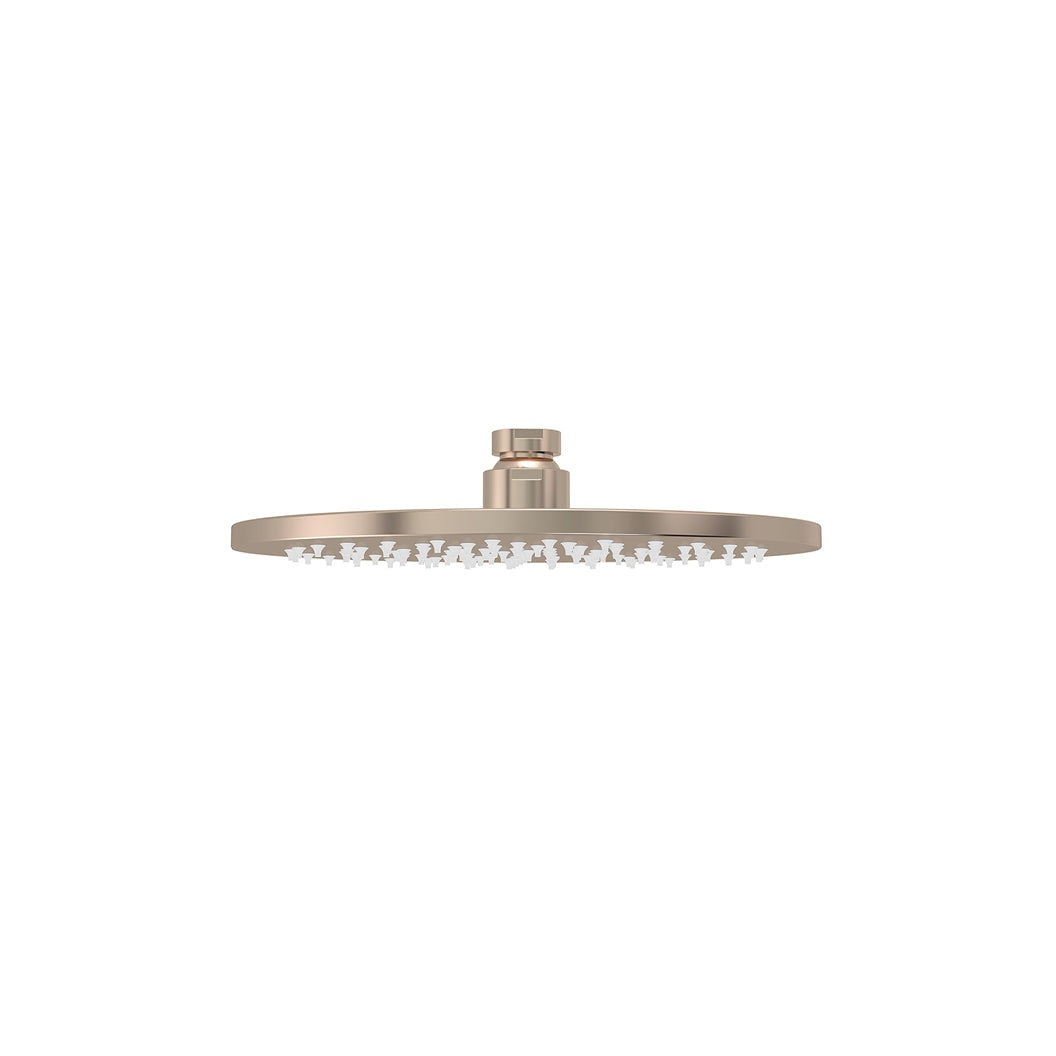 Round Shower Rose 200mm in Polished Chrome - front view
