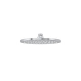 Round Shower Rose 200mm - Polished Chrome