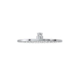 Round Shower Rose 200mm - Polished Chrome