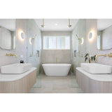 Round Shower Rose 200mm - angled product view, bathroom fixture (18 of 35)