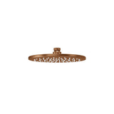 Round Shower Rose 200mm - Lustre Bronze