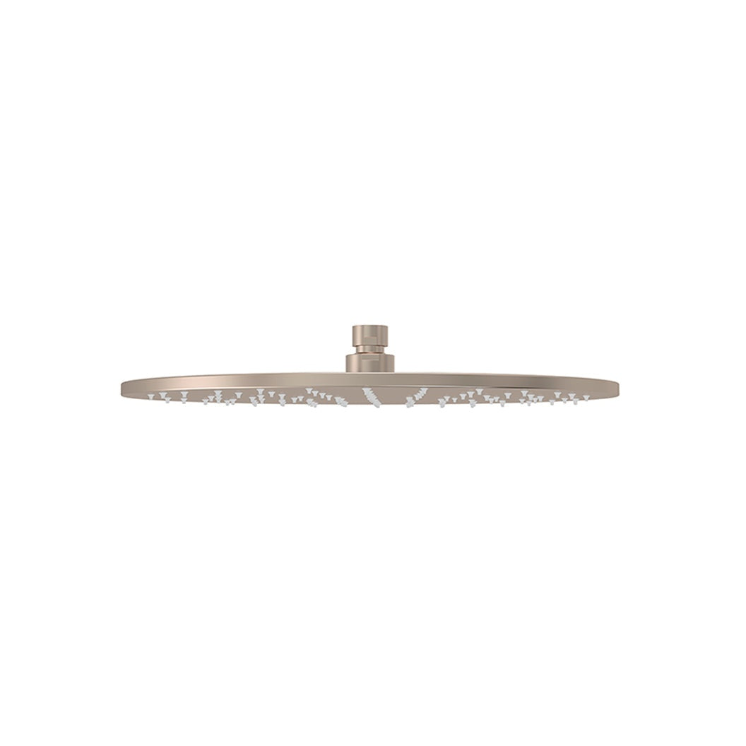 Round Shower Rose 300mm - Champagne