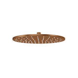 Round Shower Rose 300mm - Lustre Bronze