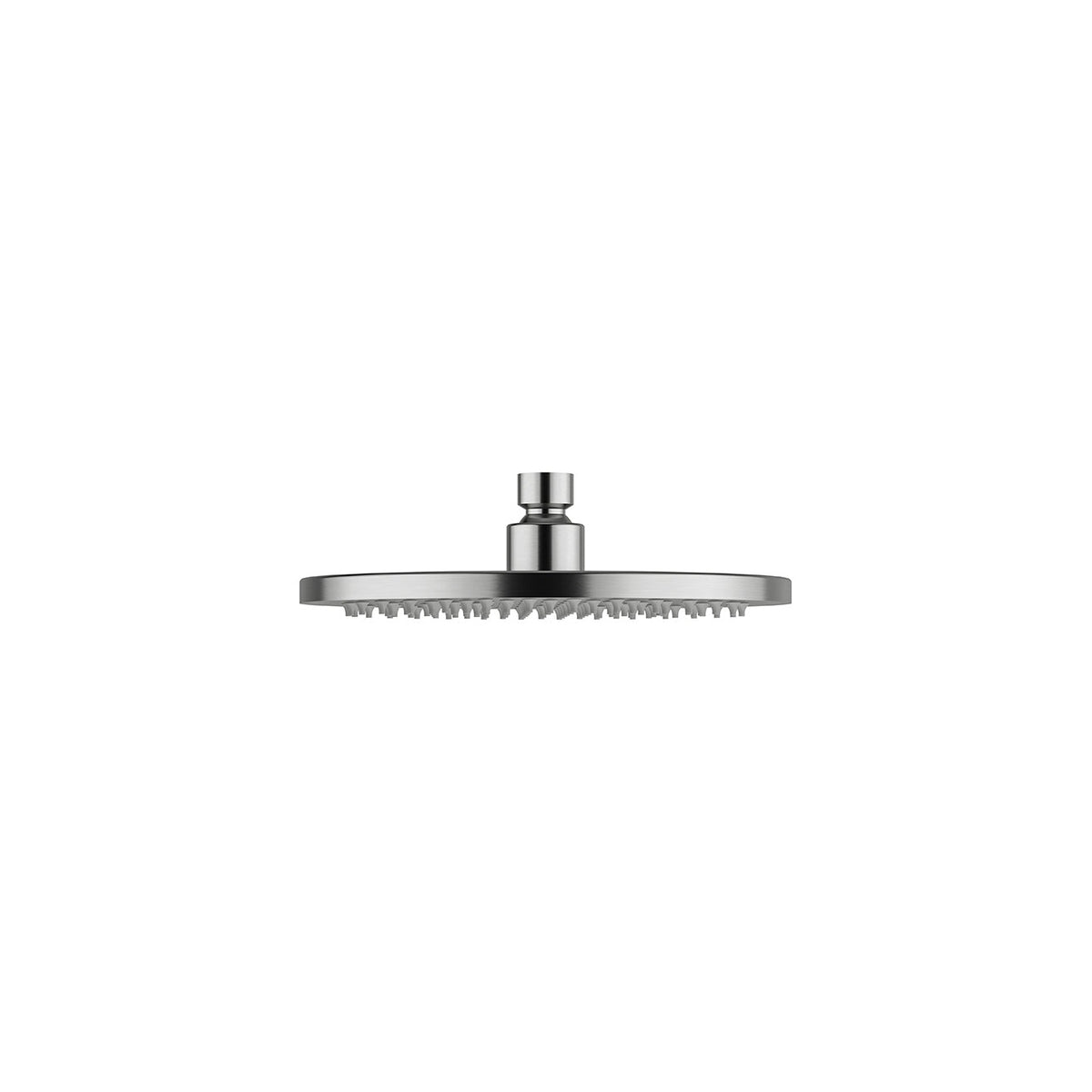Outdoor Round Shower Rose 200mm SS316 - angled product view