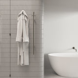 Heated Vertical Towel Rail - Champagne