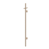 Heated Vertical Towel Rail - Champagne