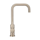 Round Kitchen Mixer Tap - Champagne