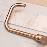 Round Kitchen Mixer Tap - Champagne
