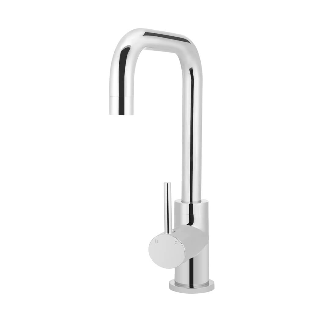 Round Kitchen Mixer Tap