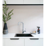 Round Kitchen Mixer Tap - Polished Chrome