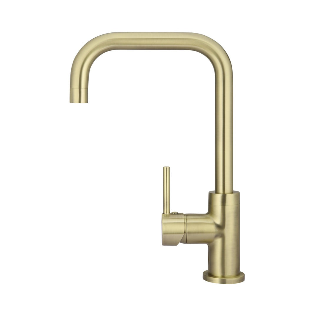 Round Kitchen Mixer Tap - Tiger Bronze