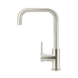 Round Kitchen Mixer Tap - Brushed Nickel