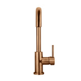 Round Kitchen Mixer Tap - Lustre Bronze