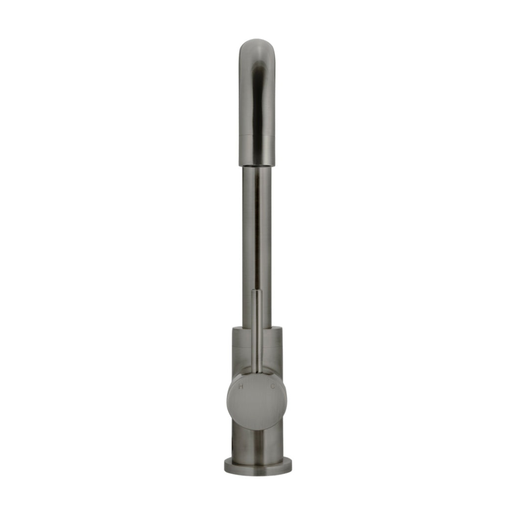 Round Kitchen Mixer Tap - Shadow