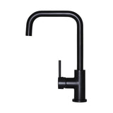Round Kitchen Mixer Tap - Matte Black