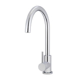 Round Gooseneck Kitchen Mixer Tap - close-up detail view (11 of 55)