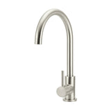 Round Gooseneck Kitchen Mixer Tap