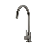 Round Gooseneck Kitchen Mixer Tap