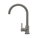 Round Gooseneck Kitchen Mixer Tap - Shadow