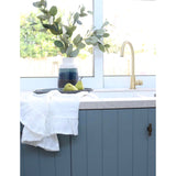 Round Pinless Gooseneck Kitchen Mixer Tap - Tiger Bronze