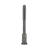 Round Pinless Gooseneck Kitchen Mixer Tap - Shadow
