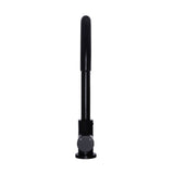 Round Pinless Gooseneck Kitchen Mixer Tap - close-up detail view