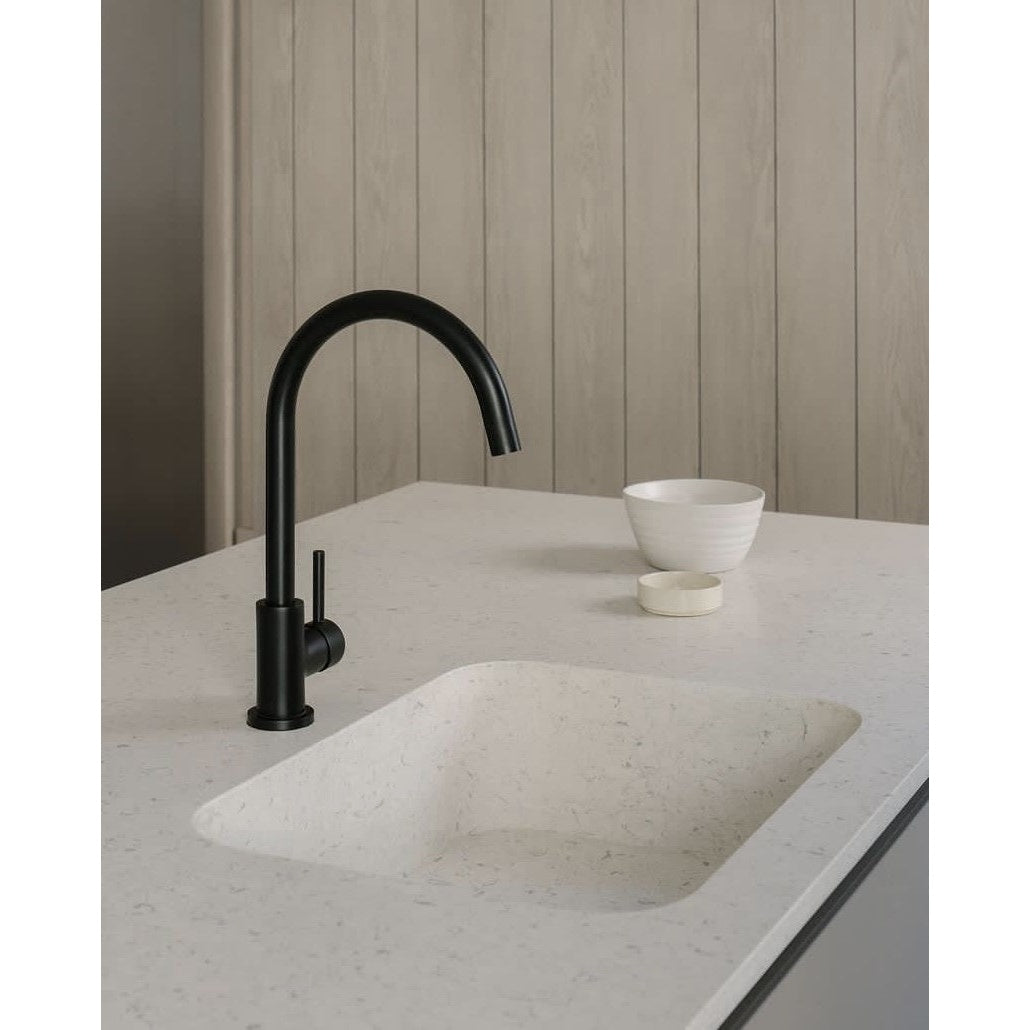 Round Gooseneck Kitchen Mixer Tap - alternative product view