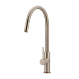 Piccola Out Kitchen Mixer Tap in Polished Chrome - side profile view