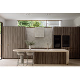 Piccola Out Kitchen Mixer Tap in Polished Chrome - finish and profile close-up