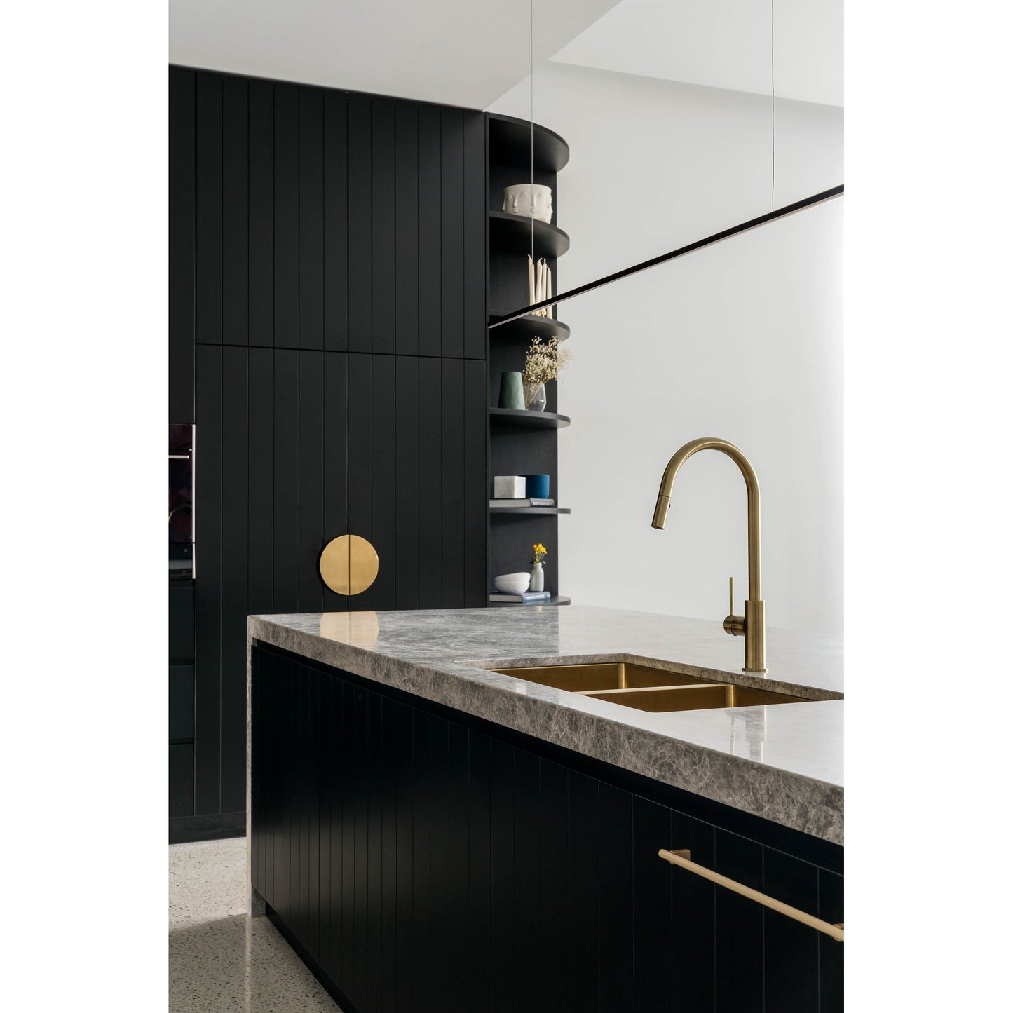 Piccola Out Kitchen Mixer Tap - Tiger Bronze