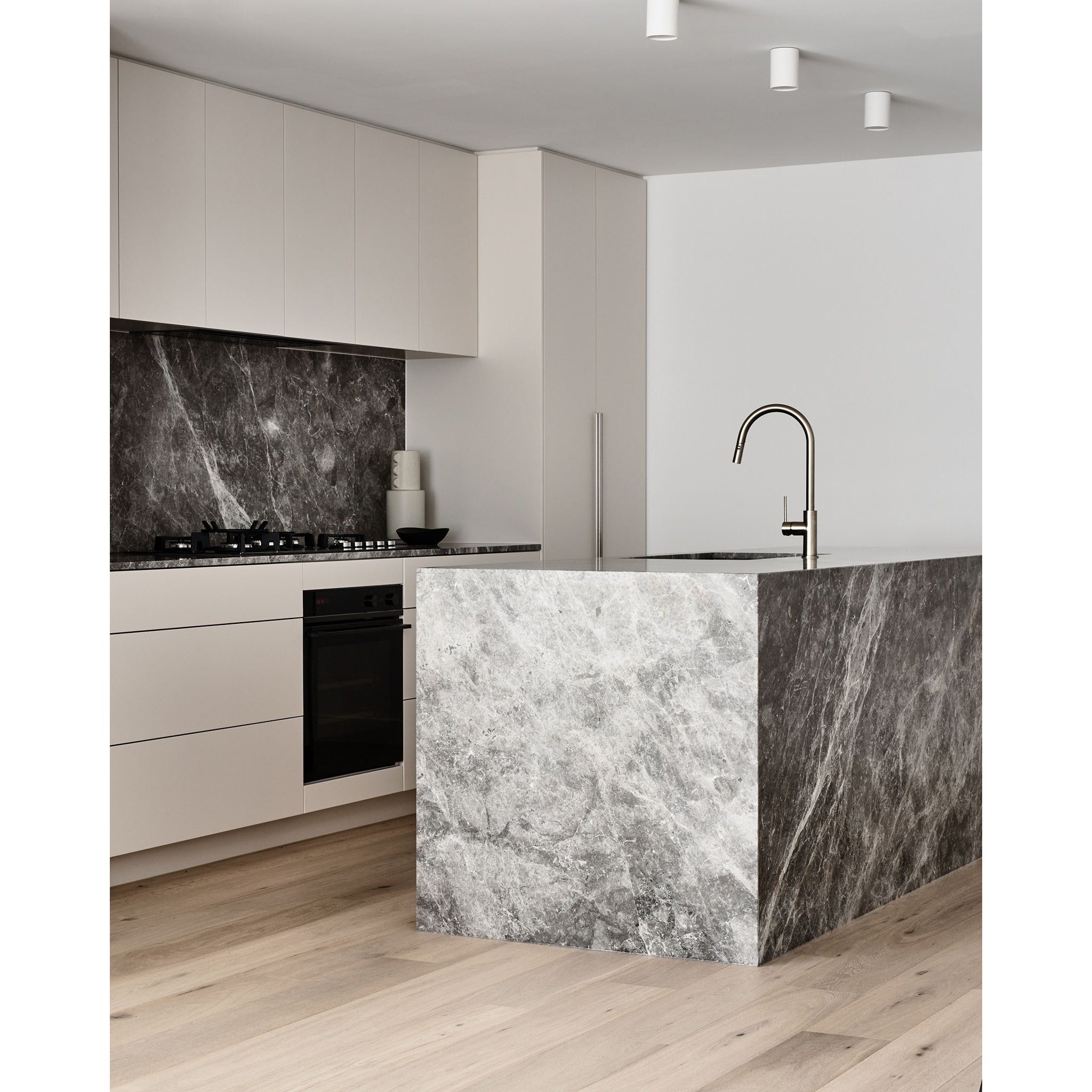 Piccola Out Kitchen Mixer Tap - Brushed Nickel