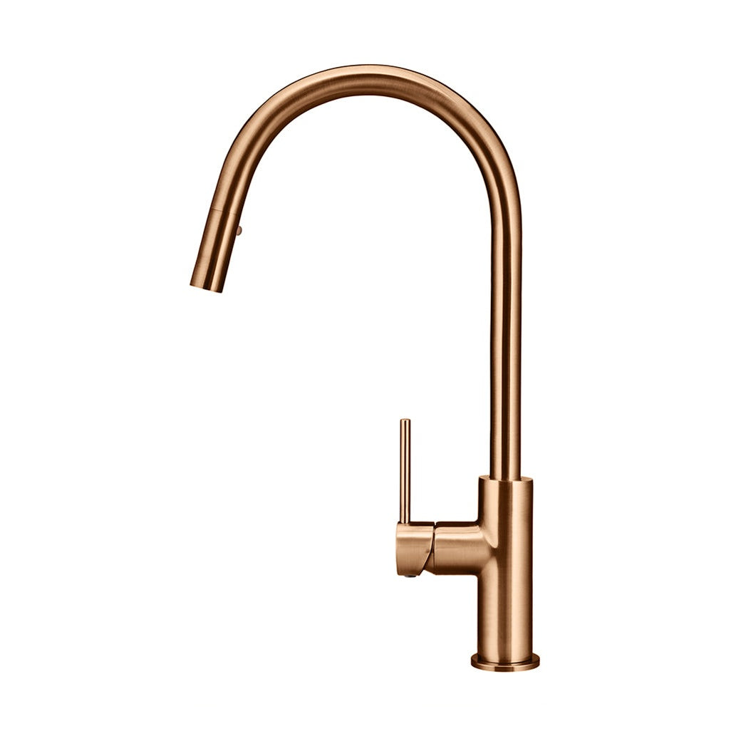 Piccola Out Kitchen Mixer Tap - Lustre Bronze
