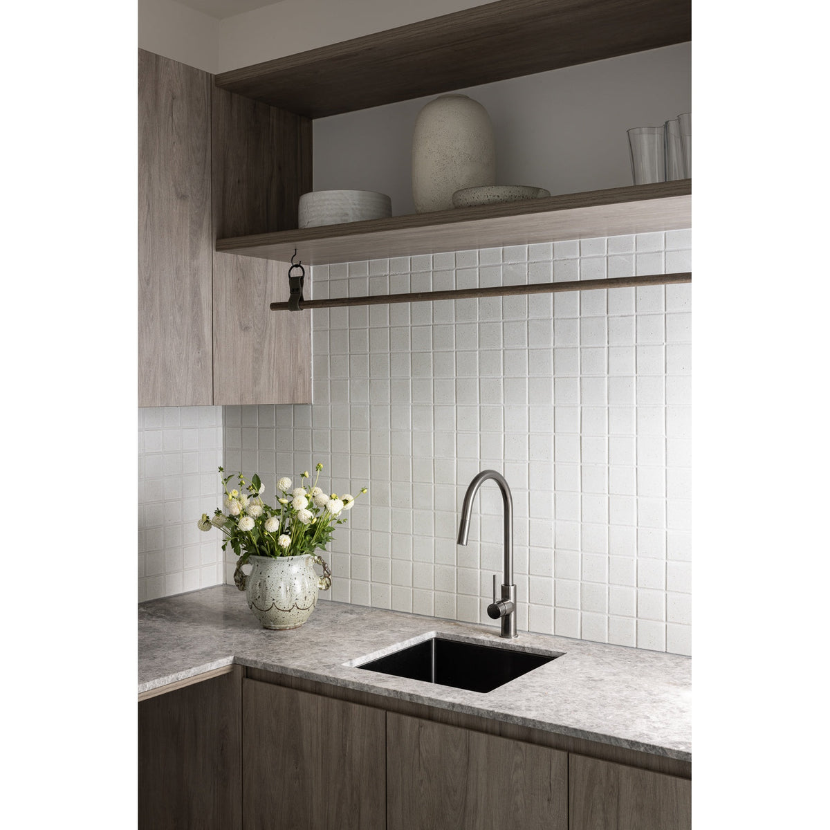 Piccola Out Kitchen Mixer Tap - Shadow