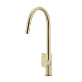 Round Paddle Piccola Pull Out Kitchen Mixer Tap