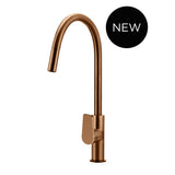 Round Paddle Piccola Pull Out Kitchen Mixer Tap