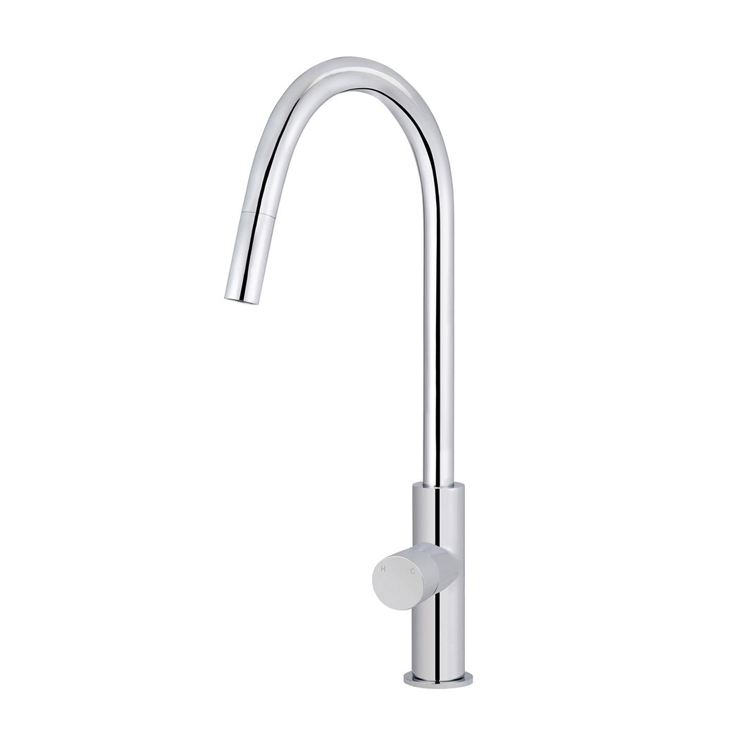 Round Pinless Piccola Pull Out Kitchen Mixer Tap - alternative product view