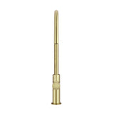 Round Pinless Piccola Pull Out Kitchen Mixer Tap - Tiger Bronze