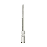 Round Pinless Piccola Pull Out Kitchen Mixer Tap - Brushed Nickel