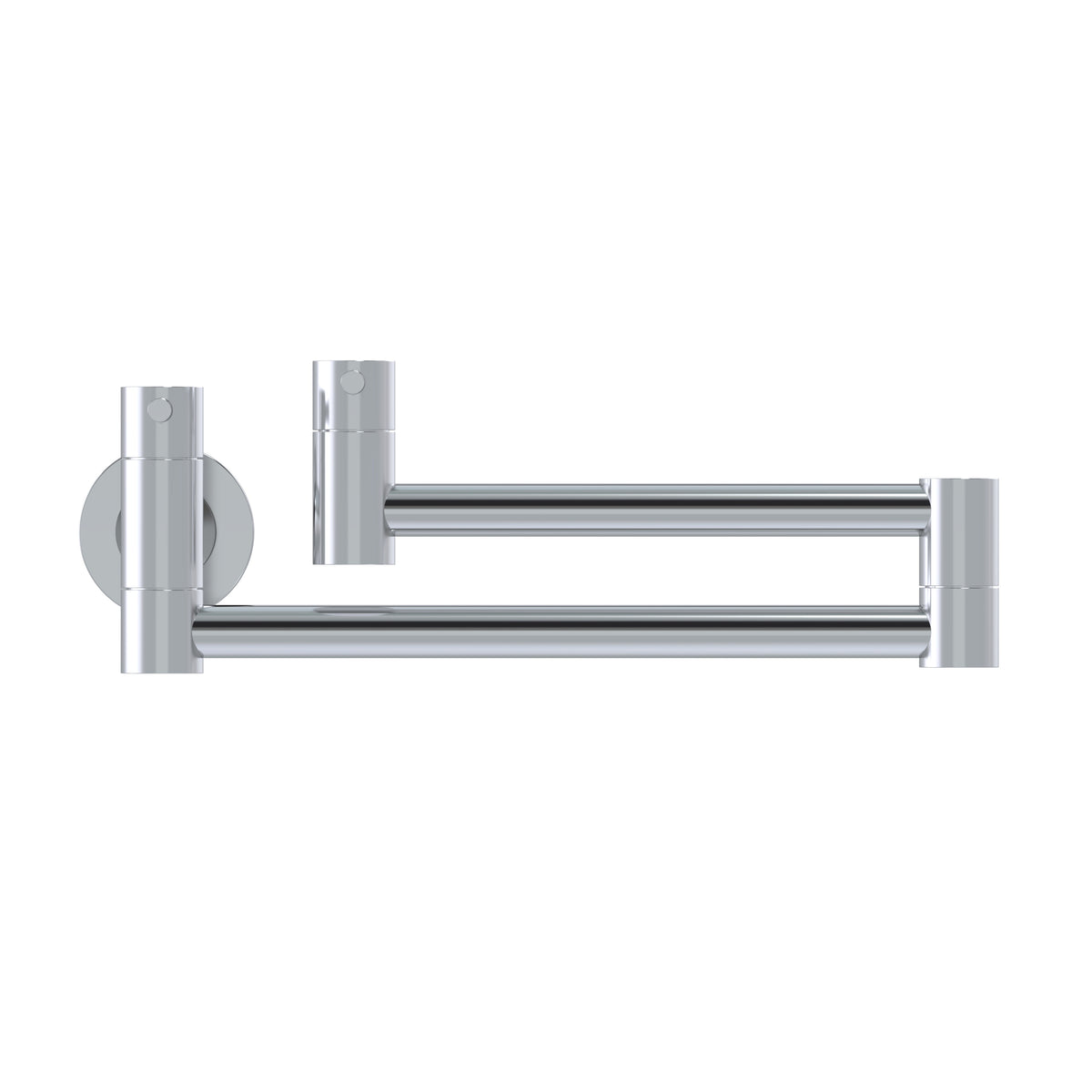 kitchen pot filler - side profile view by Meir - premium kitchen tapware for Australian homes