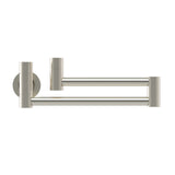 kitchen pot filler in Brushed Nickel - angled product view
